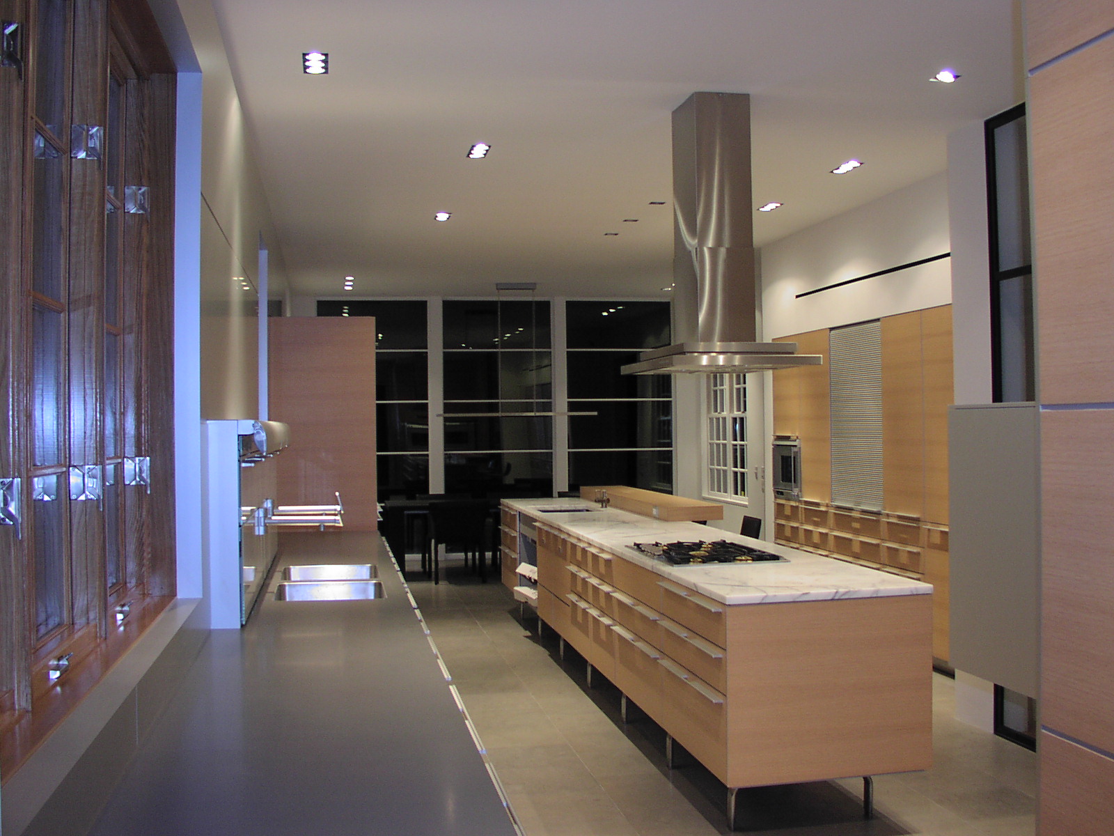 Finished view from dining room entrance.